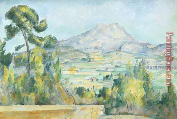 Paul Cezanne Montagne Saint Victoire 1890
